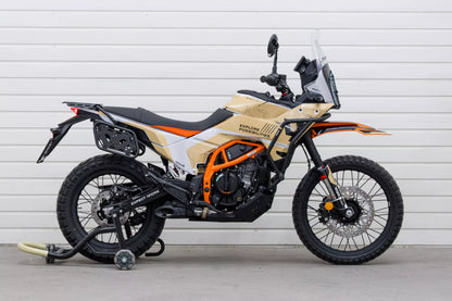 Yakk EXP Seitenkoffer / Satteltaschenhalter | schwarz | passend für KTM 125 Enduro R - Modelle (2025)