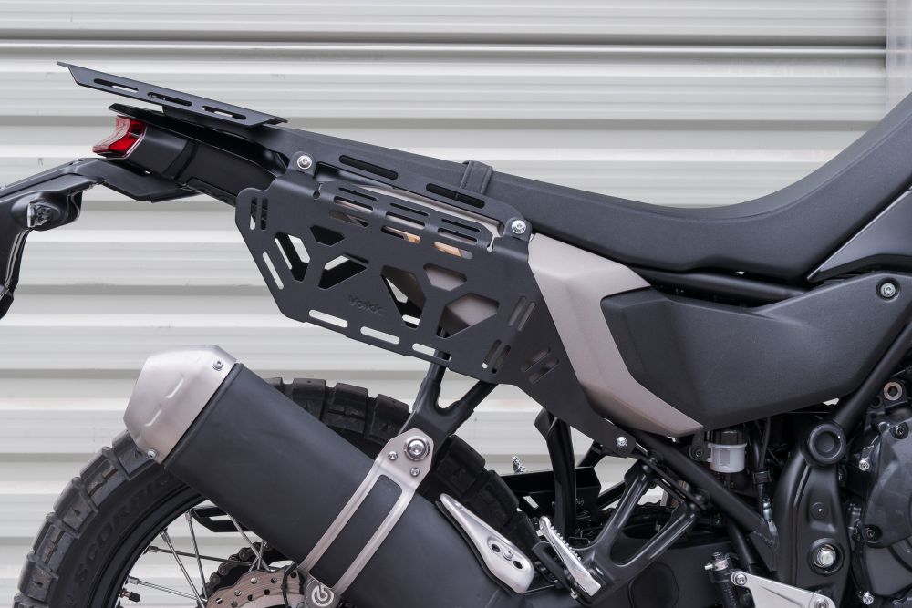 Yakk EXP Seitenkoffer / Satteltaschenhalter  | schwarz | passend für Yamaha Tenere 700 - Modelle (2025-2026)