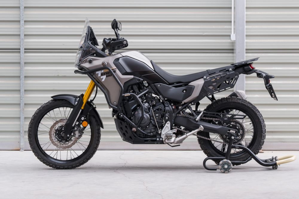 Yakk EXP Seitenkoffer / Satteltaschenhalter  | schwarz | passend für Yamaha Tenere 700 - Modelle (2025-2026)