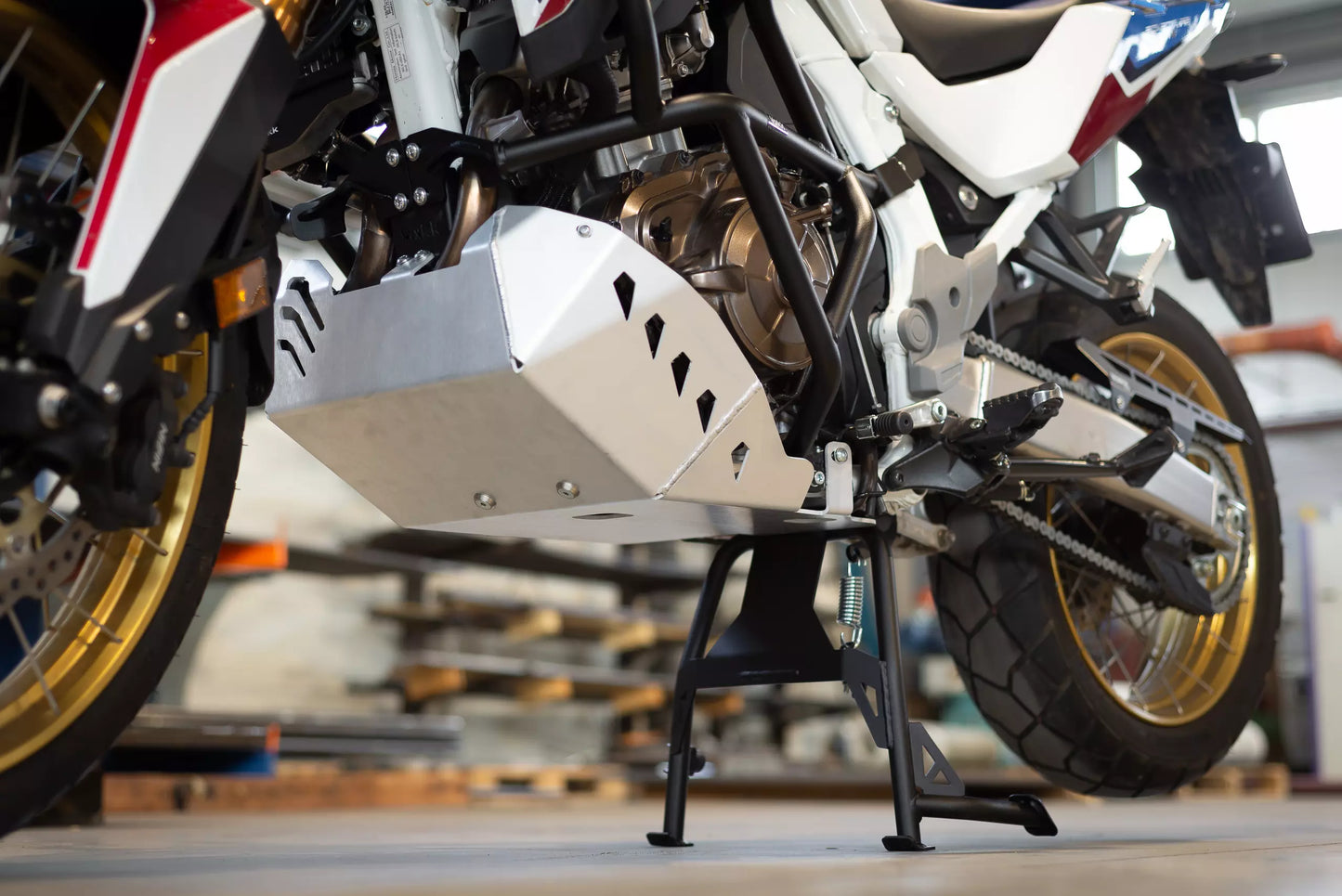 Yakk EXP Hauptständer | schwarz | passend für Honda CRF 1100 L Africa Twin - Modelle (2020-2023)