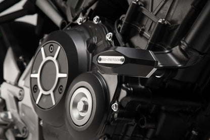 SW-Motech Sturzpad-Kit | Schwarz. Honda CB1000R (18-).