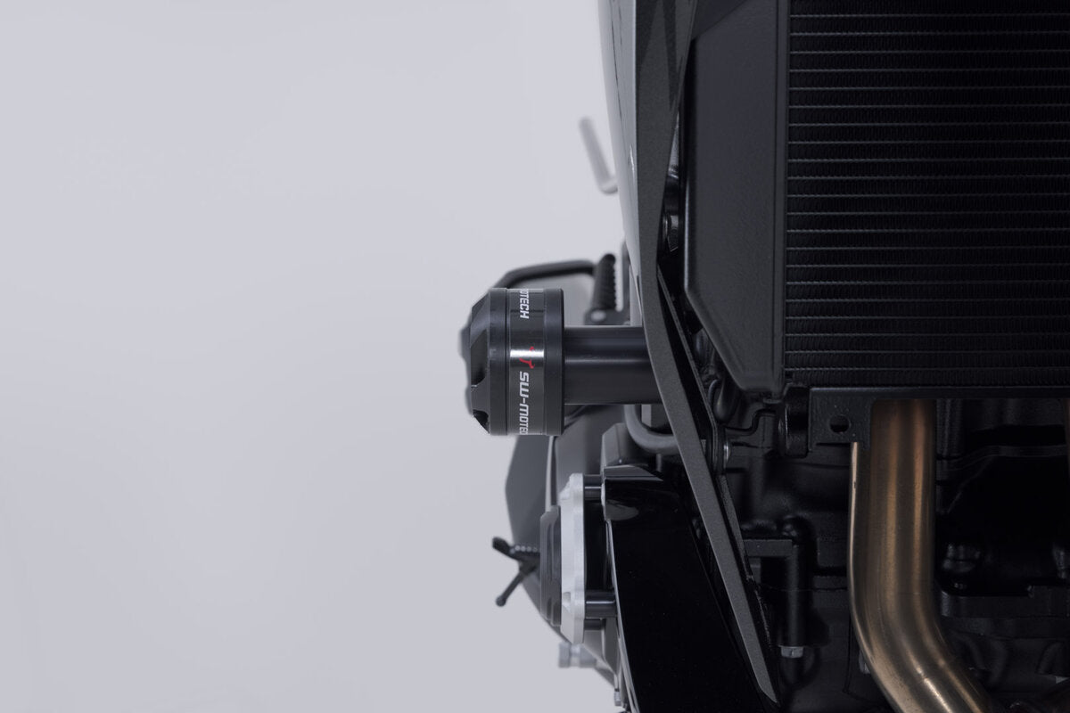 SW-Motech Sturzpad-Kit | Schwarz. Kawasaki Z900-Modelle (25-26).