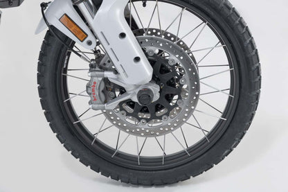 SW-Motech Sturzpad-Kit für Vorderachse | Schwarz. Ducati Modelle.