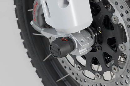 SW-Motech Sturzpad-Kit für Vorderachse | Schwarz. Ducati Modelle.