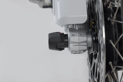 SW-Motech Sturzpad-Kit für Vorderachse | Schwarz. Ducati Modelle.