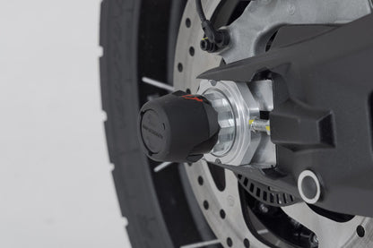 SW-Motech Sturzpad-Kit für Hinterachse | Schwarz. Ducati-Modelle (14-).