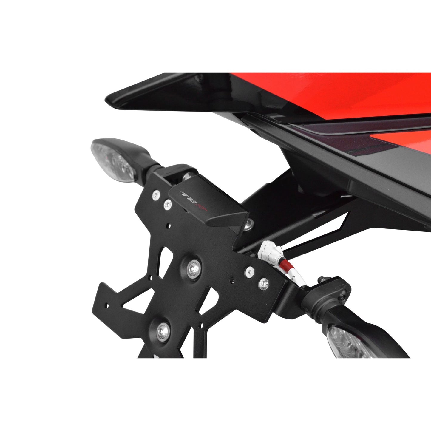 Top Block Racing Kennzeichenhalter | E-Nummer | passend für Aprilia Tuono V4 / Factory & RSV4 - Modelle (2025)