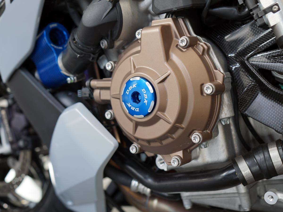 DBK Special Parts | TIF04 - BMW | GOLD | Inspektions Kappe | passend für BMW S 1000 R / RR / XR / M 1000 R / RR / XR - Modelle