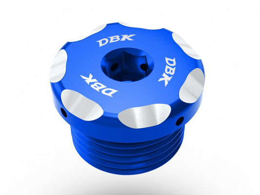 DBK Special Parts | TOO03 - BMW | BLUE | Motorölverschluss Kappe | passend für BMW S 1000 R / RR / XR / M 1000 R / RR / XR & R 1300 GS - Modelle