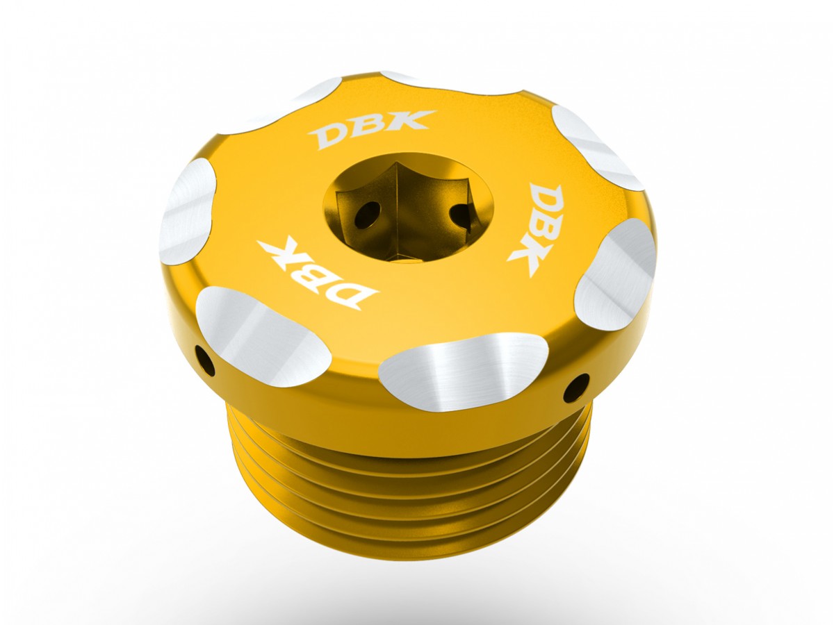 DBK Special Parts | TOO03 - BMW | GOLD | Motorölverschluss Kappe | passend für BMW S 1000 R / RR / XR / M 1000 R / RR / XR & R 1300 GS - Modelle