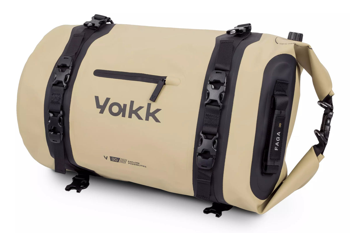 Yakk EXP Motorrad Rollbag FAGA | 30L | sandfarben