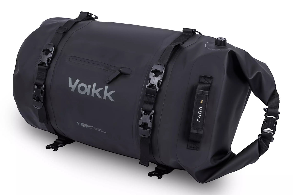 Yakk EXP Motorrad Rollbag FAGA | 50L | schwarz