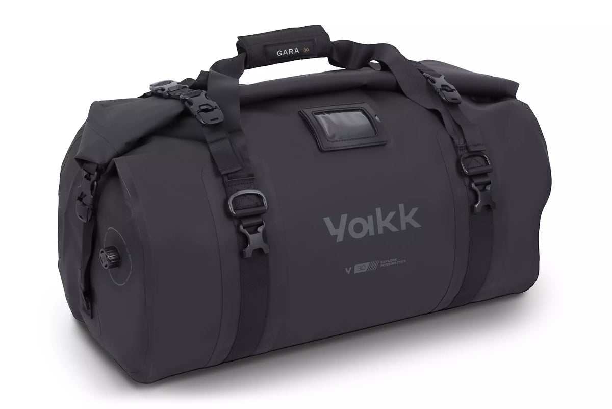 Plaque de porte-bagages Yakk EXP | noir | compatible avec les modèles Honda CRF 300 L (2021-2026)