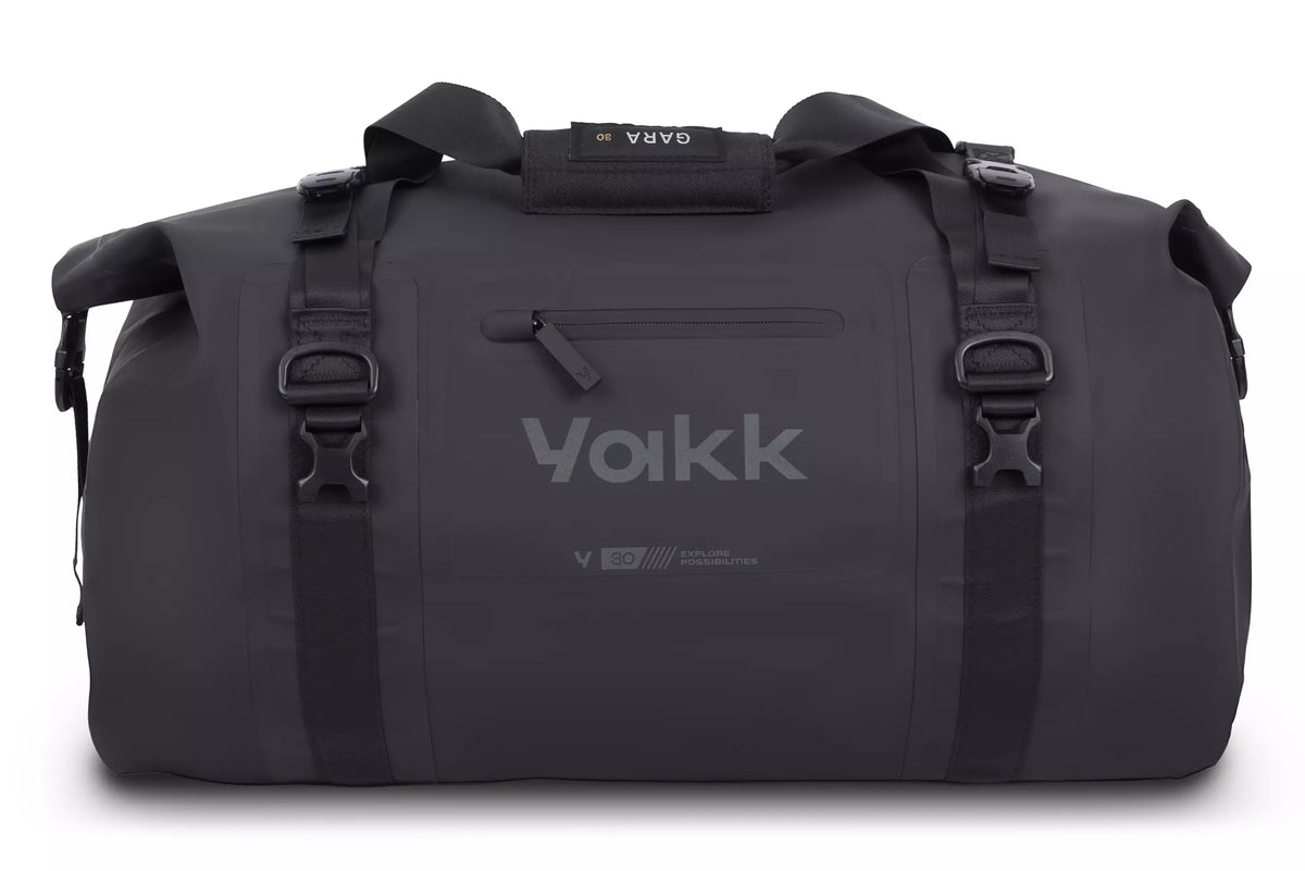 Plaque de porte-bagages Yakk EXP | noir | compatible avec les modèles Honda CRF 300 L (2021-2026)