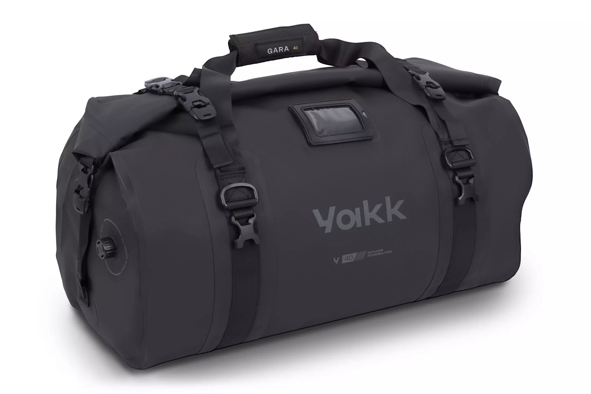 Plaque de porte-bagages Yakk EXP | noir | compatible avec les modèles Honda CRF 300 L (2021-2026)