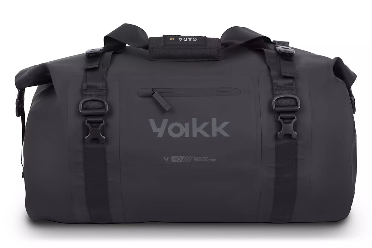 Plaque de porte-bagages Yakk EXP | noir | compatible avec les modèles Honda CRF 300 L (2021-2026)