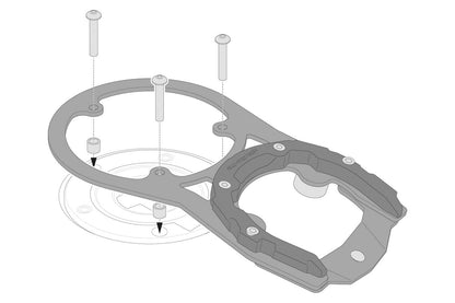 SW-Motech PRO Tankring | Schwarz. Yamaha Niken (18-).