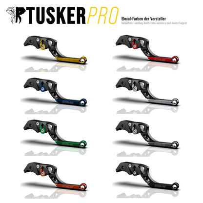 Spiegler Bremstechnik | TUSKER PRO Brems- und Kupplungshebel | SET | mit ABE | passend für Kawasaki Ninja H2 SX - Modelle (2022-2024)