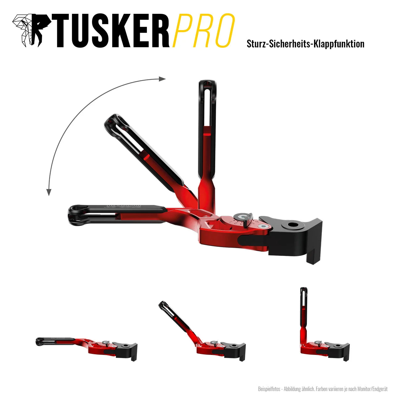 Spiegler Bremstechnik | TUSKER PRO Brems- und Kupplungshebel | SET | mit ABE | passend für Kawasaki Ninja H2 SX - Modelle (2022-2024)