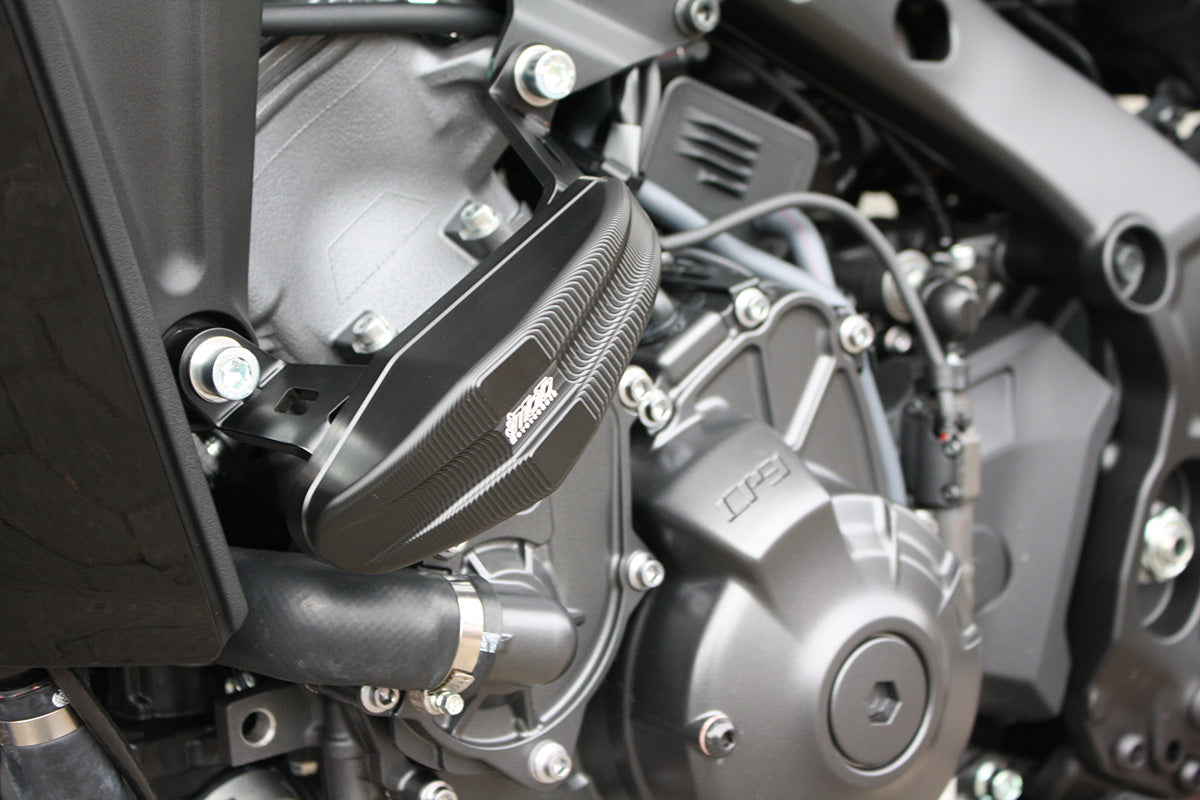 GSG Sturzpad-Satz "Streetline" passend für Yamaha Tracer 9 / GT (2021 -) | Sturzpads